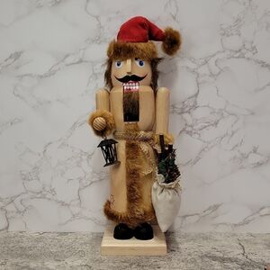 Rustic Vintage wooden nutcracker